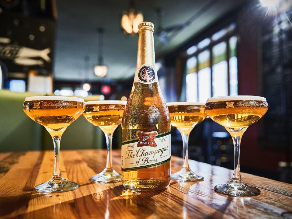 Miller High Life 'Champagne' Bottles Are Returning for the Holidays