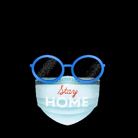 Mask Stay Home GIF by Digital discovery - Find & Share on GIPHY
