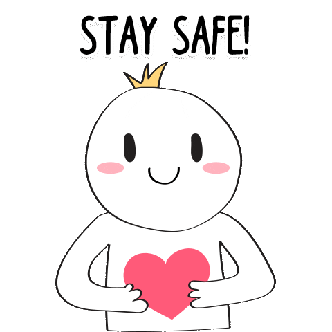 Stay Safe Take Care Sticker by singaporebrides for iOS & Android ...