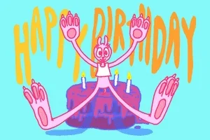 happy birthday GIF by GIPHY Studios Originals
