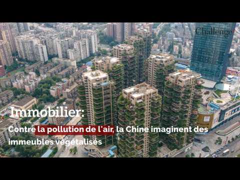 Immobilier: Contre la pollution de l'air, la Chine imagine des immeubles végétalisés