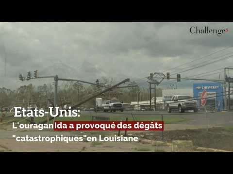 Etats-Unis : l'ouragan Ida a provoqué des dégâts "catastrophiques" en Louisiane