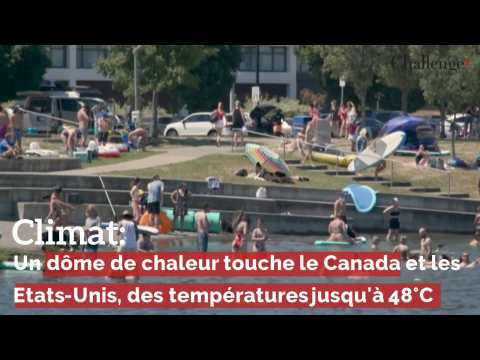 Climat: Un dôme de chaleur touche le Canada, des températures jusqu'à 48°C et les Etats-Unis