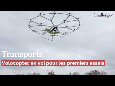 Transports : Volocopter, en vol pour les premiers essais