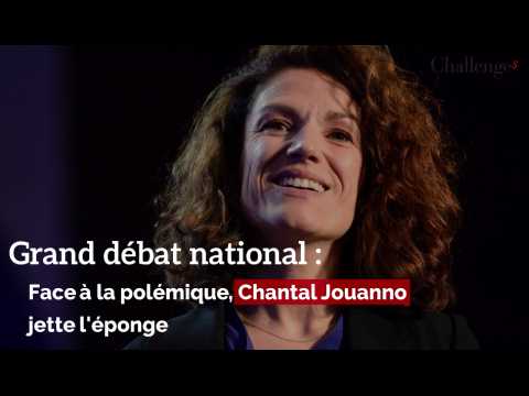 Grand débat national: face à la polémique, Chantal Jouanno jette l'éponge