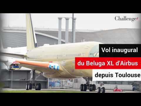 Premier vol pour le Beluga XL, l'avion-cargo d'Airbus 
