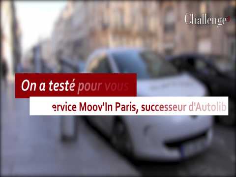 On a testé pour vous : Moov'in Paris,  successeur d'Autolib ? 