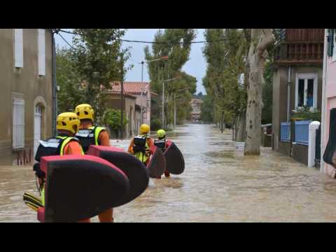 Au moins 10 morts dans des inondations dans l'Aude 