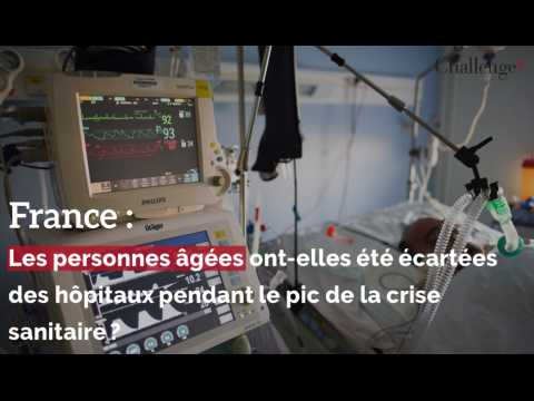 France: les personnes âgées ont-elles été écartées des hôpitaux pendant le pic de la crise sanitaire ?