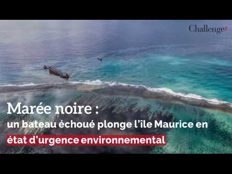 Marée noire : un bateau échoué plonge l’île Maurice en état d’urgence environnemental