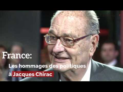 France: Les politiques rendent hommage à Jacques Chirac