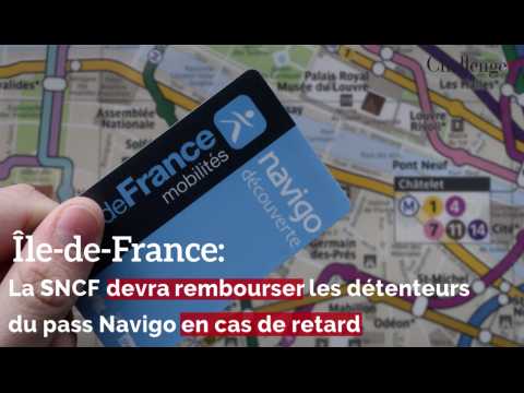 Île-de-France: La SNCF devra rembourser les détenteurs du Pass Navigo en cas de retard 