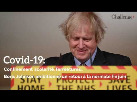 Covid-19: Confinement, scolarité, fermetures...  Boris Johnson ambitionne un retour à la normale fin juin