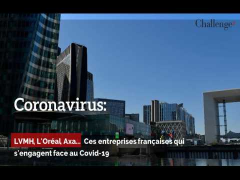 LVMH, Axa, L'Oréal... Ces entreprises françaises qui s'engagent face au Covid-19