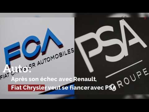 Auto: Après son échec avec Renault, Fiat Chrysler veut se fiancer avec PSA