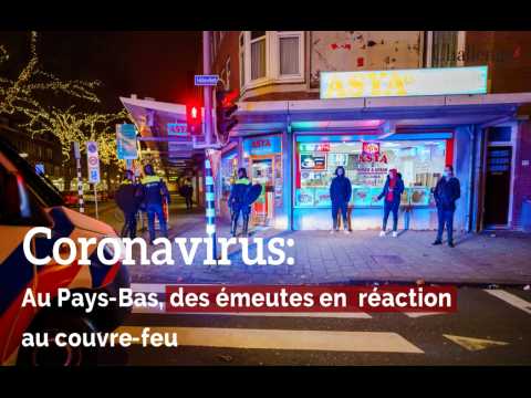 Coronavirus: Au Pays-Bas, des émeutes en réaction au couvre-feu