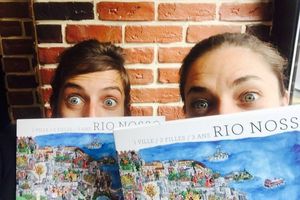 Camille Lebon et Johanna Thome de Souza, lauréates 2016 avec Rio Nosso.