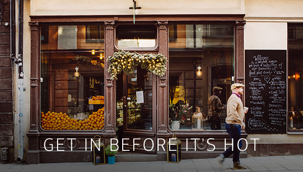 Get in before it's hot