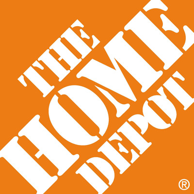 The Home Depot logo. The Home Depot logo.