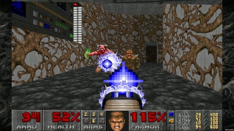 Experience the classic demon-blasting fun that popularized the genre at home or on the go. Celebrate DOOM’s 25th anniversary with the re-release of the original DOOM (1993) game. DOOM introduced millions of gamers to the fast-paced, white-knuckle, demon-slaying action the franchise is known for. (Graphic: Business Wire)