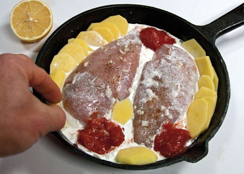 добавление картофеля к куриным грудкам добавление картофеля к куриным грудкам