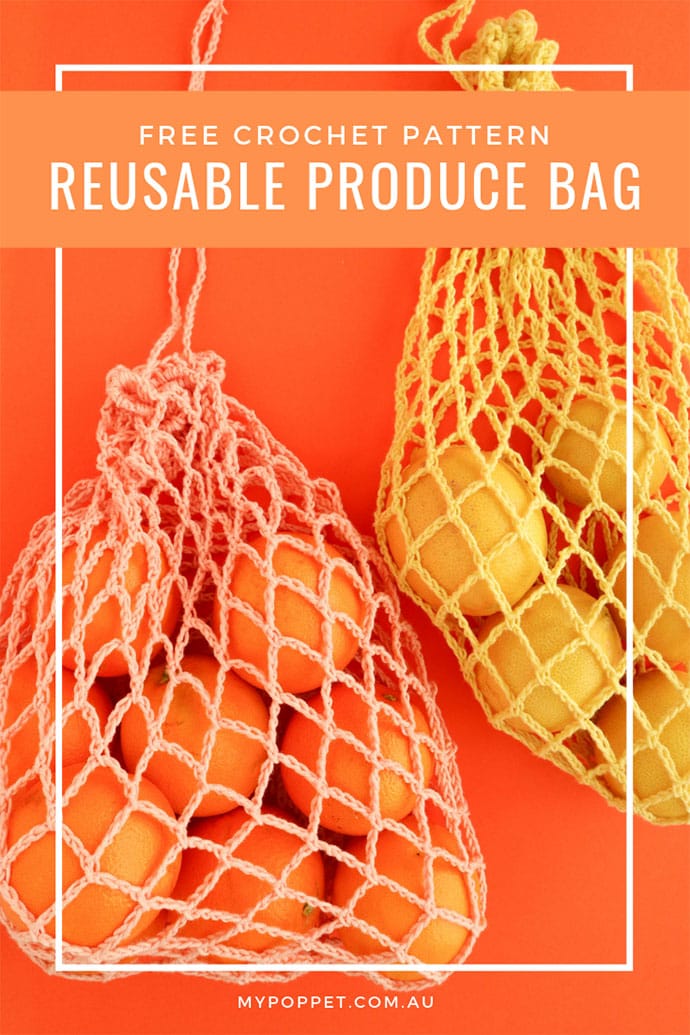 Reusable Produce Bag Crochet Pattern