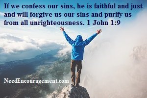 Are you forgiven? NeedEncouragement.com