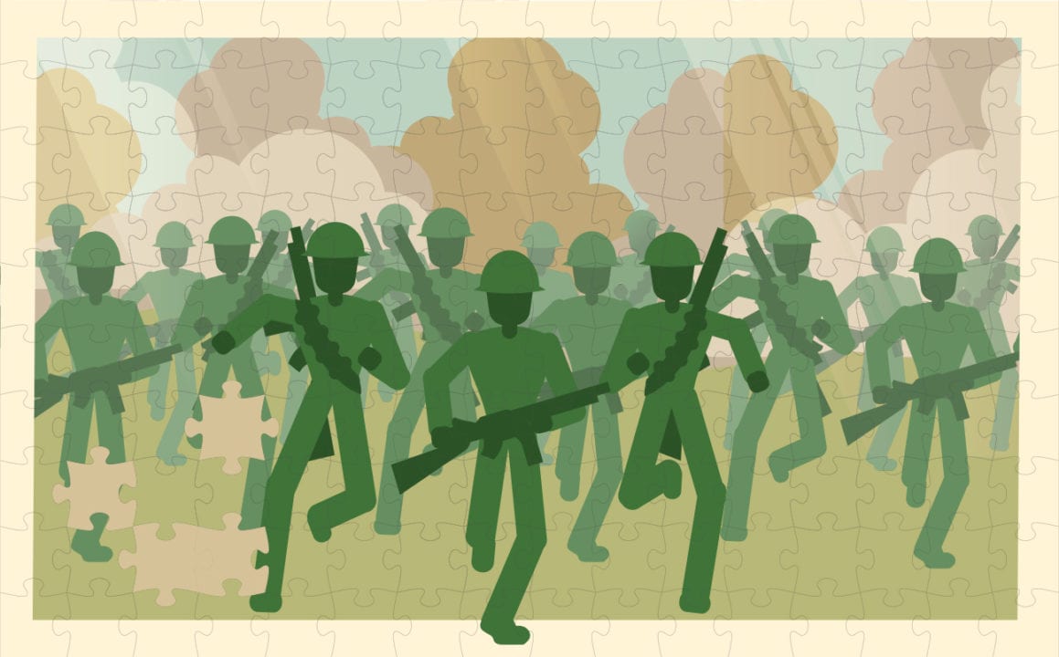 autoimmune disease puzzle soldiers
