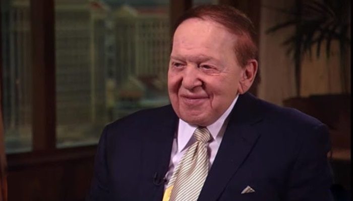 Sheldon Adelson ranked 21st on Forbes 2018 World's Billionaires list