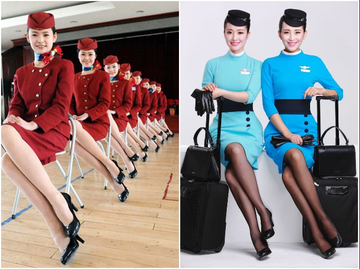 Только лучшие из лучших смогут надеть настоящую униформу стюардесс и будут сопровождать авиарейсы. | Фото: spletnik.ru/ pinterest.ru.