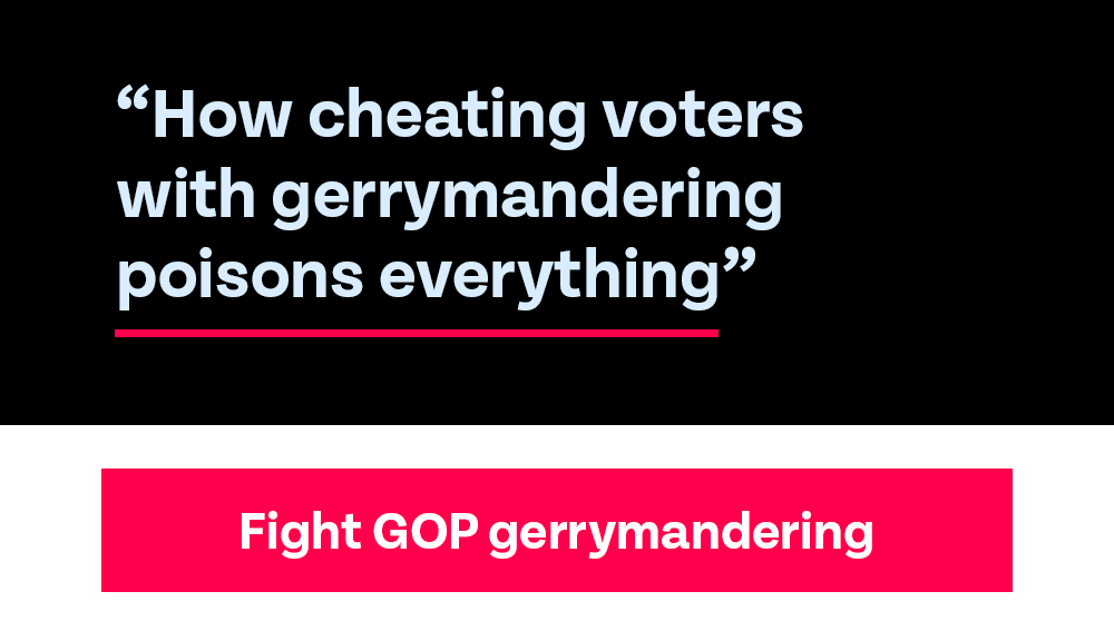 OCJ: 'How cheating voters with gerrymandering poisons everything'