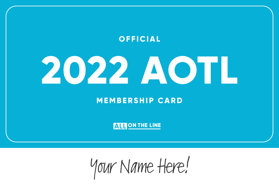 Official 2022 AOTL Membership Card