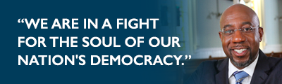 We are in a fight for the soul of our nation's democracy.