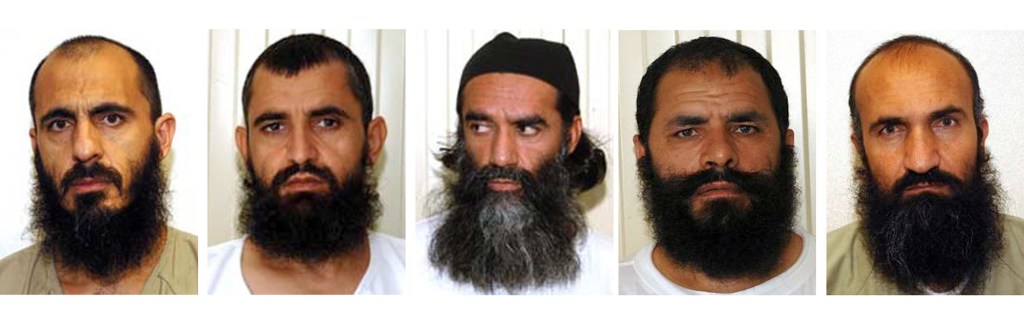The five Taliban prisoners exchanged for Bowe Bergdahl.