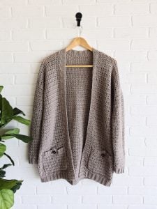 Get The Parker Cardigan Crochet Pattern For Free Today!