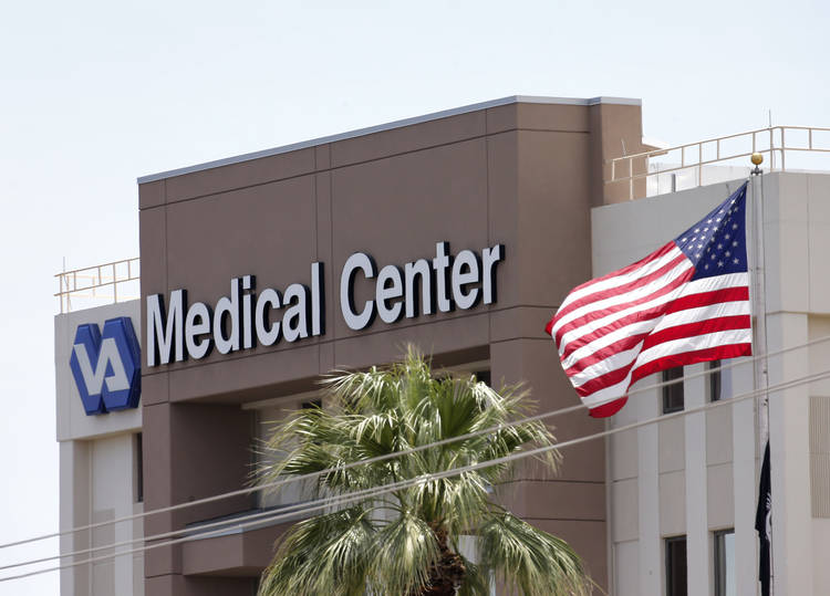 The Department of Veterans Affairs in Phoenix. (Matt York/AP)