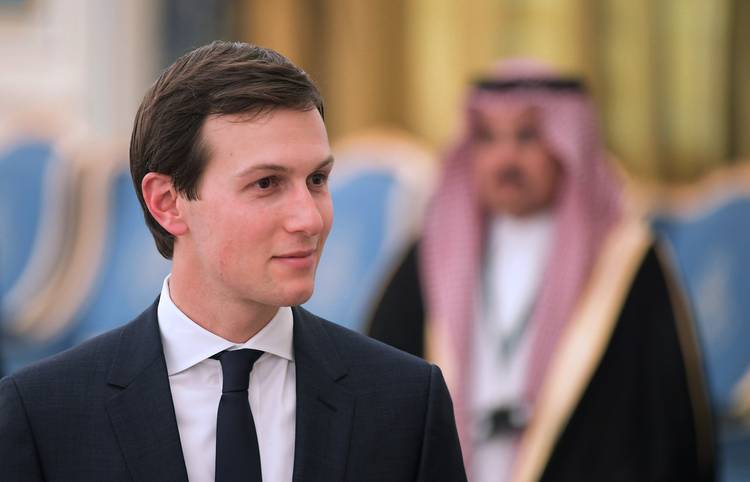 White House senior adviser Jared Kushner visits the Royal Court in Riyadh in 2017. (Mandel Ngan/AFP/Getty Images)