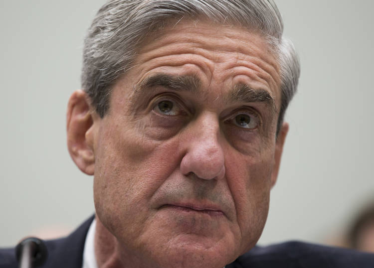 Special counsel Robert Mueller on Capitol Hill. (J. Scott Applewhite/AP)