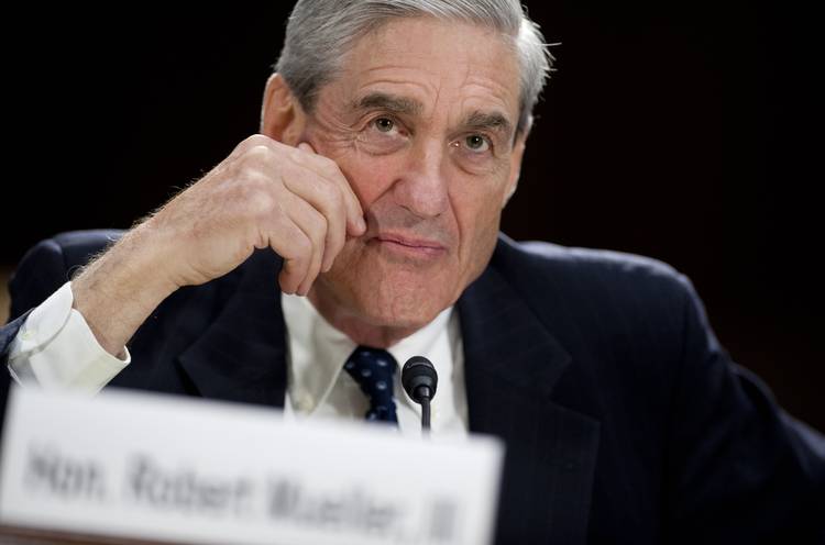Robert Mueller testifies before the Senate Judiciary Committee. (Saul Loeb/AFP/Getty Images)