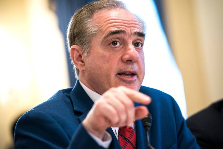 Lawmakers question VA Secretary David Shulkin about why he billed taxpayers for him and his wife to take a trip to Europe. (Jim Lo Scalzo/EPA-EFE)