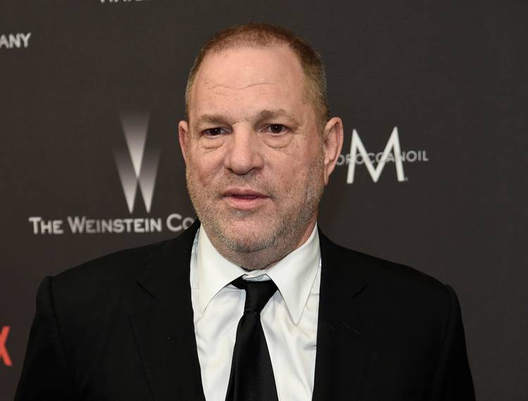 Harvey Weinstein arrives at a Golden Globes after-party in Beverly Hills last year. (Chris Pizzello/Invision/AP)