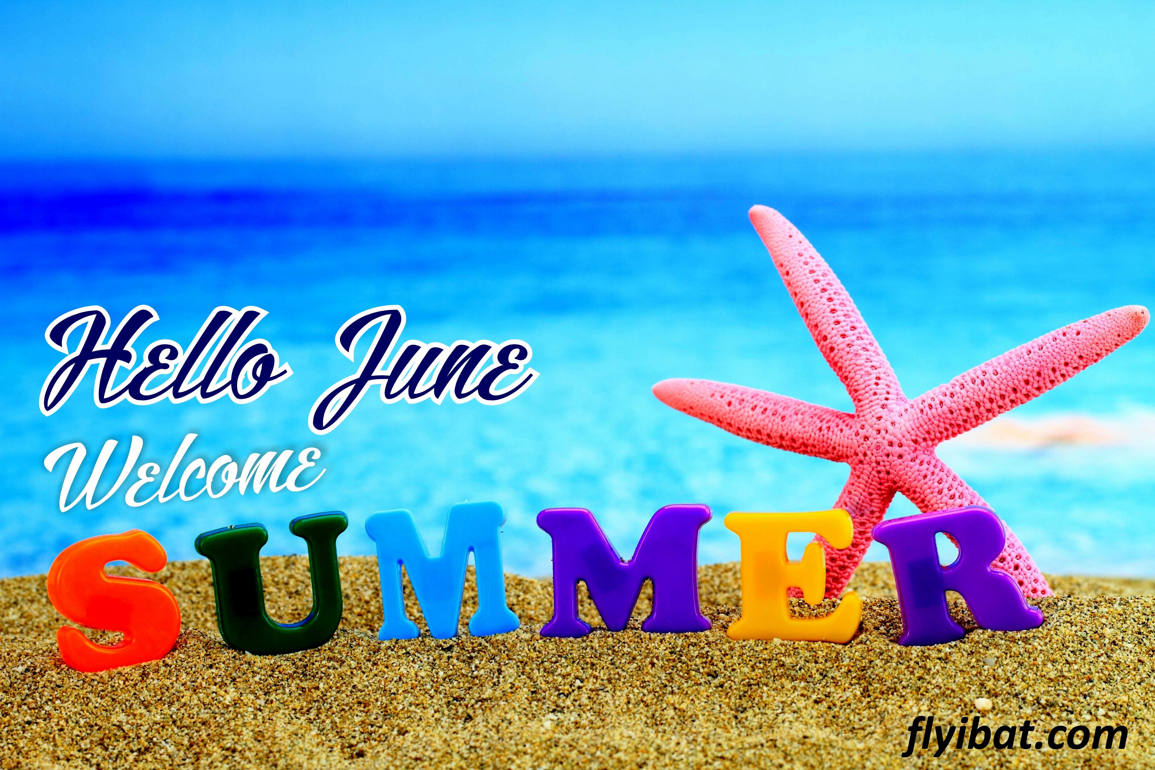 flyibat on Twitter: "#HappyNewMonth..Welcome #June..Welcome  #Summer..#flyibat. https://t.co/ubNm9eZbdW" / Twitter