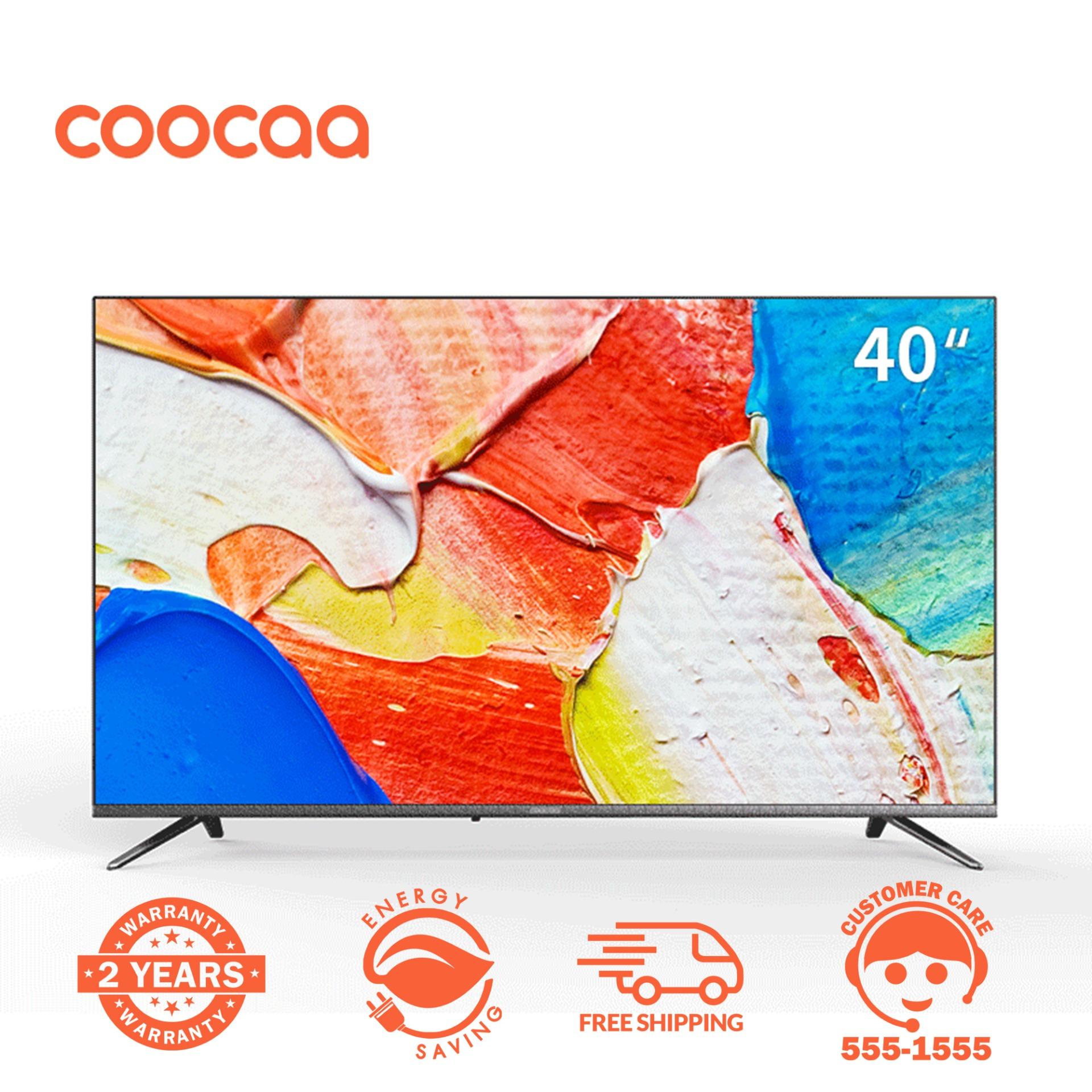 COOCAA 40 Inch Smart Netflix Built-In Frameless FHD LED TV -Slim Wifi (Model 40S3N)