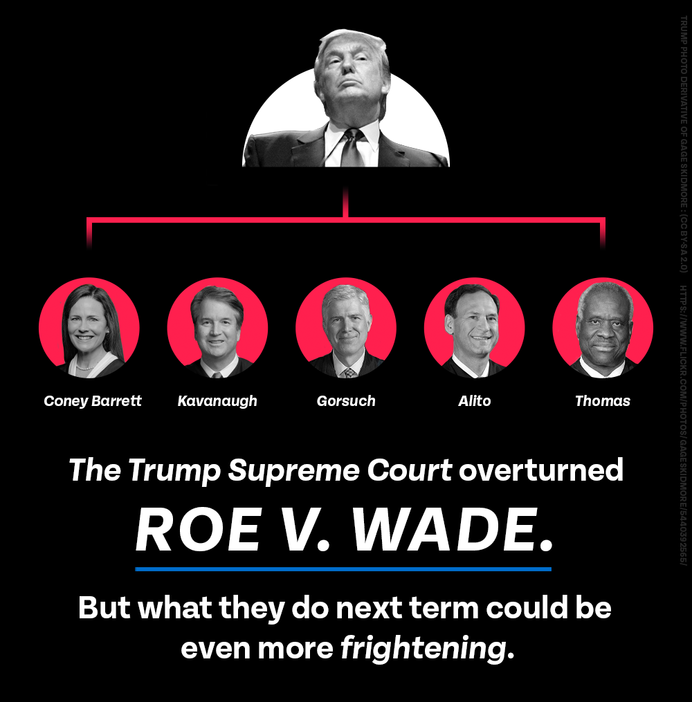 The Trump Supreme Court overturned Roe v. Wade. But what they do next term could be even more frightening.