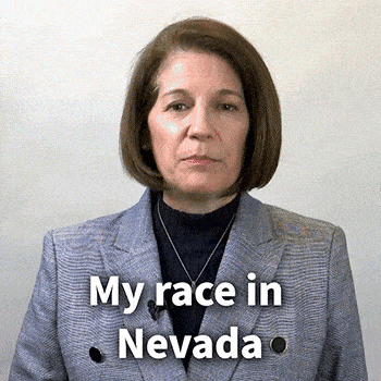 'My race in Nevada will determine Senate control.' -Catherine Cortez Masto