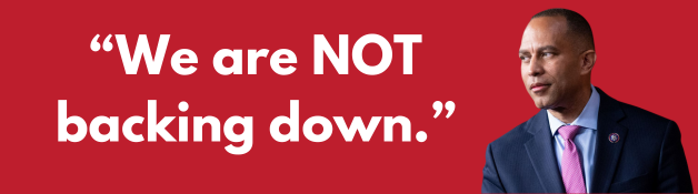 We are NOT backing down.