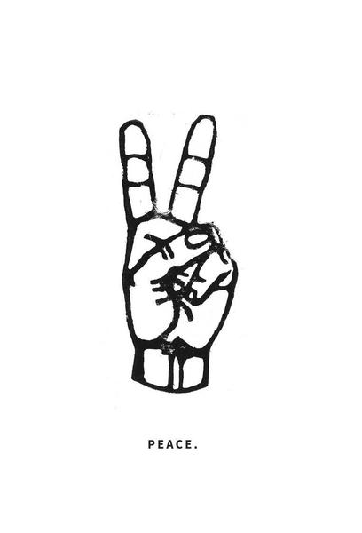 Peace Handtuch | JUNIQE