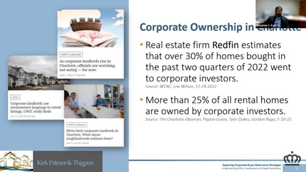 Screenshot of Exploring Corporate Buyer Deterrence Strategies video.