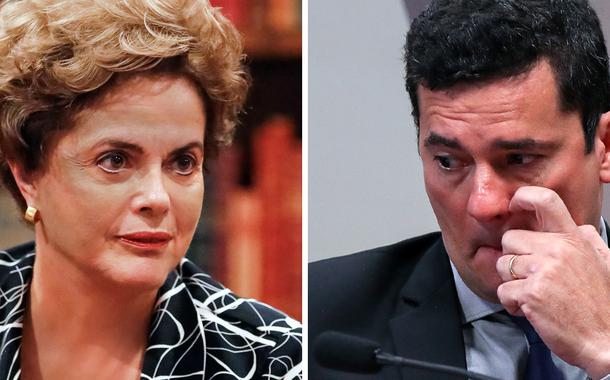 Ex-juiz suspeito Moro compartilha post do site que celebra golpe de estado contra ex-presidente Dilma Rousseff