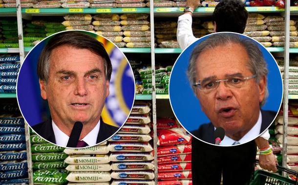 Sem mexer na política de preços da Petrobrás, Bolsonaro faz apelo aos supermercados para baixar preços